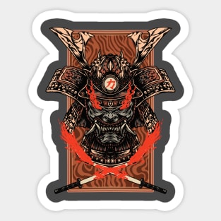 Samurai Sticker